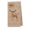 Rry Embellished Deer Towel, Brown, 28"" X 21""" -Wilton Shop 41UaHqXWKbL