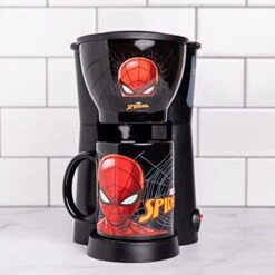 Spider-Man Single Cup Coffee Maker With Mug- Cup A Joe With Spidey