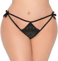F_Gotal Clearance Sexy Underwear For Women Flower Lace Strappy Mesh Panties G-String Thongs Knickers Briefs -Wilton Shop 41UgB6ZC1L. AC