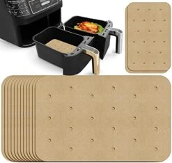 2 Packs Air Fryer Silicone Pot For Ninja Foodi Dual DZ201 DZ401, Food Grade Reusable Non Stick Replacement Silicone Air Fryer Liner Basket Bowl Accessories For Ninja 8 QT Air Fryer, Dishwasher Safe 27 2 Packs Air Fryer Silicone Pot For Ninja Foodi Dual DZ201 DZ401, Food Grade Reusable Non Stick Replacement Silicone Air Fryer Liner Basket Bowl Accessories For Ninja 8 QT Air Fryer, Dishwasher Safe -Wilton Shop 41UjAH4j61L. AC