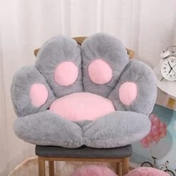 Cat Paw Cushion Plush Lazy Sofa Seat Cushion Cute Cozy Floor Pillow Pads For Living Room Bedroom Dining Room Balcony Chair Cushion(Pink) -Wilton Shop 41Uk2b2PQNL. AC