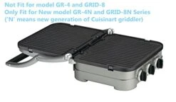 SKitchen Reversible Grill/Griddle Plate For Cuisinart Griddler GR-4N 5-in-1 -Wilton Shop 41UyjiNFyuL