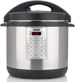 Zavor Select 6 Quart Electric Pressure Cooker And Rice Cooker With Non-stick Inner Cooking Pot And Brushed Stainless Steel Finish (ZSESE01) 16 Zavor Select 6 Quart Electric Pressure Cooker And Rice Cooker With Non-stick Inner Cooking Pot And Brushed Stainless Steel Finish (ZSESE01) -Wilton Shop 41V4dOayZbL. AC