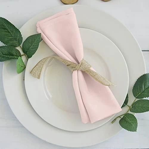Pack Of 5 Eucalyptus Sage Green Premium 17" X 17" Washable Polyester Napkins Great For Wedding Party Restaurant Dinner Parties 12 Pack Of 5 Eucalyptus Sage Green Premium 17" X 17" Washable Polyester Napkins Great For Wedding Party Restaurant Dinner Parties - Image 10