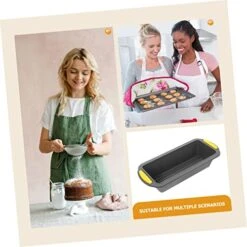 Cake Mold Nonstick Bakeware Cookie Oven Silicone Bakeware Cranberry Silicone Bread Pans Silicone Muffin Pan Toast Cooking Mold Convenient Loaf Pan Toast DIY Mold Muffin Cup 2pcs 18 Cake Mold Nonstick Bakeware Cookie Oven Silicone Bakeware Cranberry Silicone Bread Pans Silicone Muffin Pan Toast Cooking Mold Convenient Loaf Pan Toast DIY Mold Muffin Cup 2pcs -Wilton Shop 41VIs5snu1L