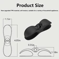 Cord Organizer For Kitchen Appliances, Kitchen Cord Organizer, Appliance Cord Organizer Stick On, Cord Wrappers For Kitchen Appliances Air Fryers, Bread Machines - 6 Pack 10 Cord Organizer For Kitchen Appliances, Kitchen Cord Organizer, Appliance Cord Organizer Stick On, Cord Wrappers For Kitchen Appliances Air Fryers, Bread Machines - 6 Pack -Wilton Shop 41VPE7i5K4L