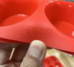Keliwa's 12 - Cup Silicone Muffin - Cupcake Baking Pan/Non - Stick Silicone Mold/Dishwasher - Microwave Safe -Wilton Shop 41VRfPFntOL
