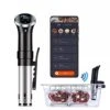 Precision Cooker Machine, 1100 Watts WiFi Waterproof Sous Vide Cooker With Remote Settings Available Via Mobile App And Anti-Dry, Water Level Detection, For Home Kitchen(Black) -Wilton Shop 41VV1pffYwL