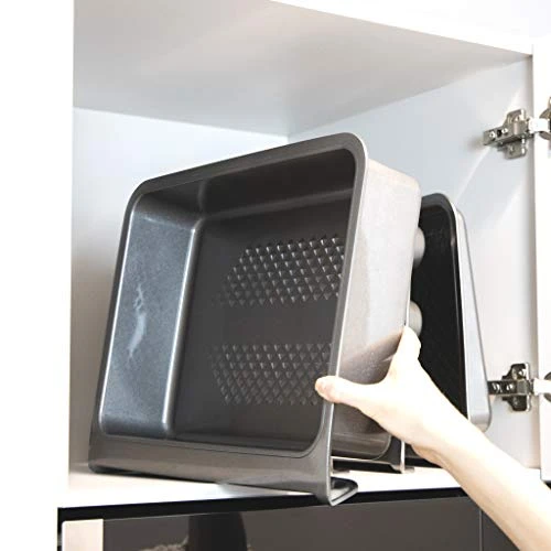 Smart Vertical Stacking Roasting Tin With Non Stick Finish, 41 X 33 X 8.5 Cm 4 Smart Vertical Stacking Roasting Tin With Non Stick Finish, 41 X 33 X 8.5 Cm - Image 2