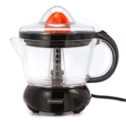 BPA-Free Electric Citrus Juicer Extractor, Compact Volume Pulp Control, Oranges, Lemons, Limes, Grapefruits With Easy Pour Spout, 40oz, Includes Two Juicing Cones, Black 10 BPA-Free Electric Citrus Juicer Extractor, Compact Volume Pulp Control, Oranges, Lemons, Limes, Grapefruits With Easy Pour Spout, 40oz, Includes Two Juicing Cones, Black -Wilton Shop 41Vi3wxDBiL