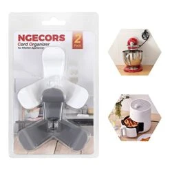 Cord Organizer For Appliances, 2 Pcs Kitchen Appliance Cord Winder, Cord Wrap Cord Holder Cable Organizer Stick On Appliances, Kitchen Gadgets Accessories For Kitchenaid Mixer, Air Fryer