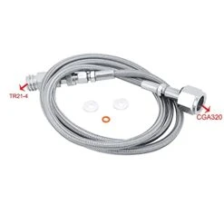 Adapter Hose Kit, CO2 1.5m 60in Soda Water External Hose Adapter Kit Connector Soda Accessories Refill Station Connector Kit External Hose Connection For Filling Soda Tank(Silver TR21-4, G1/2) 12 Adapter Hose Kit, CO2 1.5m 60in Soda Water External Hose Adapter Kit Connector Soda Accessories Refill Station Connector Kit External Hose Connection For Filling Soda Tank(Silver TR21-4, G1/2) -Wilton Shop 41Vv9vUUwlS