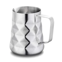 Stainless Steel Prismatic Designed Espresso Steaming Milk Frothing Pitcher, 20oz/600ml Milk Coffee Cappuccino Latte Art Frothing Pitcher Barista Milk Jug Cup Coffer Maker Accessories 14 Stainless Steel Prismatic Designed Espresso Steaming Milk Frothing Pitcher, 20oz/600ml Milk Coffee Cappuccino Latte Art Frothing Pitcher Barista Milk Jug Cup Coffer Maker Accessories -Wilton Shop 41W5mQ5xsAL