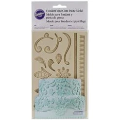 Wilton Fondant And Gum Paste Silicone Mold, Lace