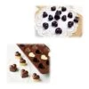 HomEdge 15-Cavity Dimpled Heart Shape Chocolate Mold, Silicone Dimpled Valentine Heart Chocolate Gummy And Candy Mold -Wilton Shop 41WHcWc8MbL