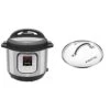 Duo 7-in-1 Electric Pressure Cooker, Sterilizer, Slow Cooker, Rice Cooker, Steamer, Saute, Yogurt Maker, And Warmer, 8 Quart, 14 One-Touch Programs & 8 Quart Glass Lid -Wilton Shop 41WJW5mpyzL