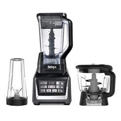 Utri Ninja Blender Kitchen System With Auto-iQ And Powerful 1200 Watt Motor Base XL 72oz Total Crushing Pitcher And 8-Cup Processor Bowl And One 16 Oz. Cup With To-go Lid BL910 (BL910) (Renewed)
