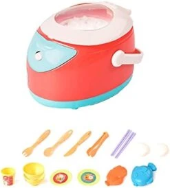 Yaoyodd19 Mini Electric Washing Machine Cooker Vacuum Cleaner Home Appliances Kids Toy 4 Electric Cooker