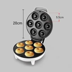 Reakfast 7 Grids Mini Donut Machine Non Stick Coating Surface Easy Release Maker For Home And Travel Use 12 Reakfast 7 Grids Mini Donut Machine Non Stick Coating Surface Easy Release Maker For Home And Travel Use -Wilton Shop 41WnW1Di3NL
