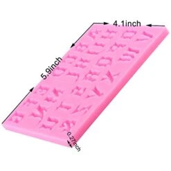 Number Chocolate Mould Silicone Letter Mold Candy Making Alphabet Fondant Molds Set Of 3 10 Number Chocolate Mould Silicone Letter Mold Candy Making Alphabet Fondant Molds Set Of 3 -Wilton Shop 41WqSanngfL