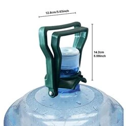 2pcs Drinking Water Bottle Handle, 5 Gallon Water Bottle Handle, Bottle Carrier Lifter, 5 Gallon Ergonomic Accessories Tool Bottled Water Handle Energy Saving Home(Green) -Wilton Shop 41X2f3akKhS