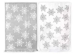 Cozy Snowflake Kitchen Towel Set, 2-Pack -Wilton Shop 41X9wmRgTjL