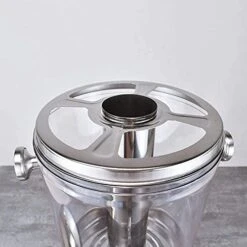 Beer Tower Dispenser, Drink Dispenser Beer Dispenser With Cooler Stainless Steel Beer Dispenser With Ice Core, Large Capacity Beverage Dispenser Juice And Cocktail Cans Bar Club Party Accessory Bevera -Wilton Shop 41XFHV9Ec8L