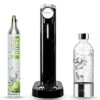 Soda Maker, Soda Water Machine With 1L BPA Free Pet Bottle & DIY Stickers, Easy To Operate, Sparkling Water Maker For Home, With One 60L CO2 Exchange Carbonator -Wilton Shop 41XGBOyhn4L
