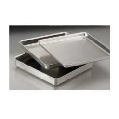 Talcraft SQ1410 Square Deep Dish Pan, Aluminum, 1" H, 14" W, 14" L