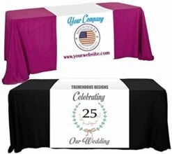 Custom Table Runner 24"x72" Add Your Business Logo Or Any Text, Free Basic Custom Design 2x6 Ft (24"x72") 19 Custom Table Runner 24"x72" Add Your Business Logo Or Any Text, Free Basic Custom Design 2x6 Ft (24"x72") -Wilton Shop 41Xk63rCPL. AC