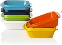 Porcelain Ramekins For Creme Brulee 10 Ounce,Integrated Double Handle Souffle Dishes For Baking,Ice Cream,Chicken Pot Pies,Oven Safe-Set Of 6(Similarcolour) 18 Porcelain Ramekins For Creme Brulee 10 Ounce,Integrated Double Handle Souffle Dishes For Baking,Ice Cream,Chicken Pot Pies,Oven Safe-Set Of 6(Similarcolour) -Wilton Shop 41XqufWhklL. AC