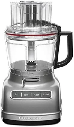 KitchenAid KFP0718CU Food Processor, 7 Cup, Contour Silver -Wilton Shop 41Y1 28jY7L. AC