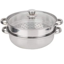 Steamer Pot Energy Saving Boiling Pot Cooker Double Boiler For Kitchen -Wilton Shop 41Y7DGKRm0L 1