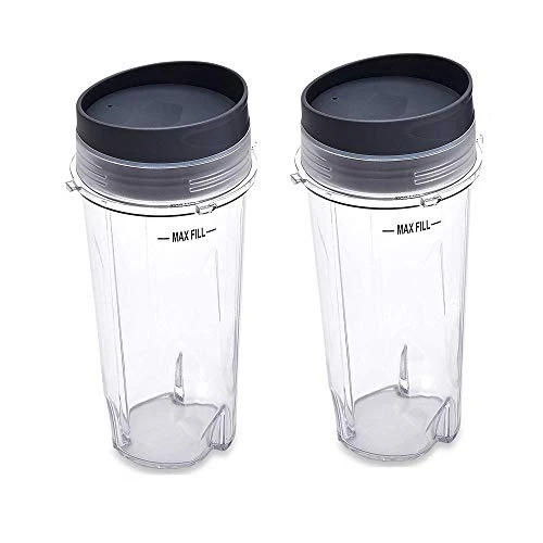 Joystar Replacement Parts For Nutri Ninja Blender, Two Pack 16-Ounce (16 Oz.) Single Serve Cup For Nutri Ninja BL203QBK/BL208QBK/BL207QBK/BL206QBK/BL209/BL201C/BL201/BL200/BL100/BL101/BL102 (4) 3 Joystar Replacement Parts For Nutri Ninja Blender, Two Pack 16-Ounce (16 Oz.) Single Serve Cup For Nutri Ninja BL203QBK/BL208QBK/BL207QBK/BL206QBK/BL209/BL201C/BL201/BL200/BL100/BL101/BL102 (4)