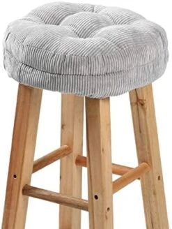 12" Round Bar Stool Cushion, Corduroy Fabric And Thick Padding, Comfortable Sitting For Round Wooden/Metal Stools 20 12" Round Bar Stool Cushion, Corduroy Fabric And Thick Padding, Comfortable Sitting For Round Wooden/Metal Stools -Wilton Shop 41YSWTVMMnL. AC