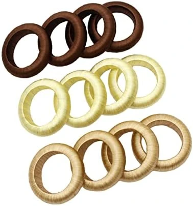 Wood Napkin Rings - Set Of 12 - Handmade Dining Table Napkin Holder - Classic Everyday Harvest Autumn Fall Thanksgiving Holiday Christmas Festive Party Gift Farmhouse Décor -Dark Natural 11 Wood Napkin Rings - Set Of 12 - Handmade Dining Table Napkin Holder - Classic Everyday Harvest Autumn Fall Thanksgiving Holiday Christmas Festive Party Gift Farmhouse Décor -Dark Natural - Image 9