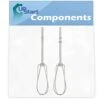 2-Pack W10490648 Hand Mixer Beaters Replacement For KitchenAid Mixers - Compatible With Part Number AP6022244, 3181106, 3181447, 8212346, 8212347, 8212348, 9702828, 9702829, 9707242, PS11755576 -Wilton Shop 41YcBX0OMtL