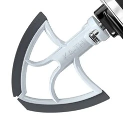 Ucho Flex Edge Beater For Kitchen Aid Tilt-Head Stand Mixer 4.5-5 Quart Bowls, Kitchenaid Mixer Attachment, Lead-free Food Grade TPU Flat Beater Paddle With BPA-free Silicone Edge Bowl Scraper
