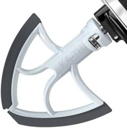 Ucho Flex Edge Beater For Kitchen Aid Tilt-Head Stand Mixer 4.5-5 Quart Bowls, Kitchenaid Mixer Attachment, Lead-free Food Grade TPU Flat Beater Paddle With BPA-free Silicone Edge Bowl Scraper -Wilton Shop 41Ygy6OSkEL. AC 1