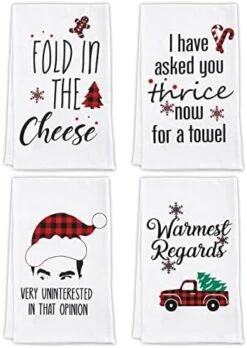 Funny Kitchen Towels Set-Funny Flour Sack Dish Towels Decorative Set With Saying,Tea Towels,Funny Hand Towels Set Of 4,New Home Gifts,Housewarming Gift For Women Hostess,White 16 Funny Kitchen Towels Set-Funny Flour Sack Dish Towels Decorative Set With Saying,Tea Towels,Funny Hand Towels Set Of 4,New Home Gifts,Housewarming Gift For Women Hostess,White -Wilton Shop 41YkFe7ouuL. AC