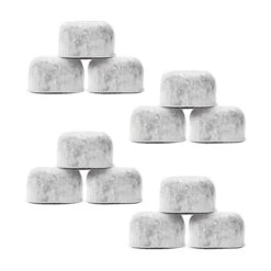 Pack Of 12 Replacement Charcoal Water Filters By Housewares Solutions For Keurig Brewers - Keurig Compatible Water Filter Cartridges Universal Fit (NOT CUISINART) For Keurig 2.0 & 1.0 Coffee Makers