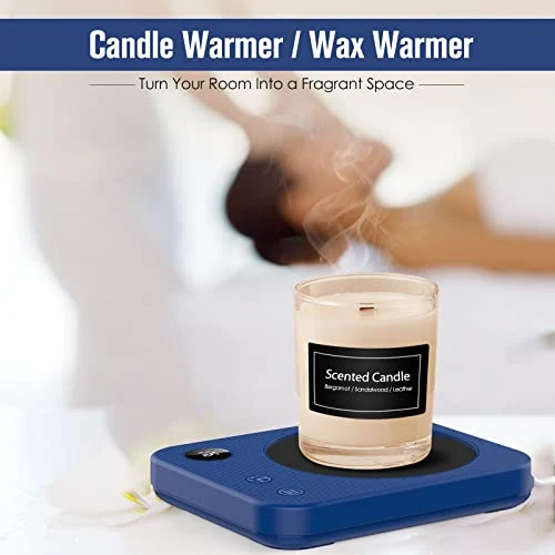 Mug Warmer For Desk With Auto ON/Off, Coffee Mug Warmer With 3 Temperature Settings, Coffee Warmer With Auto-Off Timer, Smart Coffee Cup Warmer With LED Display, Gift On Birthday, Thanksgiving, Etc 6 Mug Warmer For Desk With Auto ON/Off, Coffee Mug Warmer With 3 Temperature Settings, Coffee Warmer With Auto-Off Timer, Smart Coffee Cup Warmer With LED Display, Gift On Birthday, Thanksgiving, Etc - Image 4