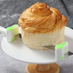 4 Pcs Even Slicing Tools Bread Baking Kitchen Leveler Durable Cake Kitchen,Dining & Bar Bakeware Sets Ceramic (Green And Pink, One Size) 10 4 Pcs Even Slicing Tools Bread Baking Kitchen Leveler Durable Cake Kitchen,Dining & Bar Bakeware Sets Ceramic (Green And Pink, One Size) -Wilton Shop 41YzJtUliCL