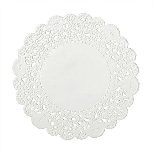 Royal 4 Inch Disposable Paper Lace Doilies, Package Of 1000 3 Royal 4 Inch Disposable Paper Lace Doilies, Package Of 1000
