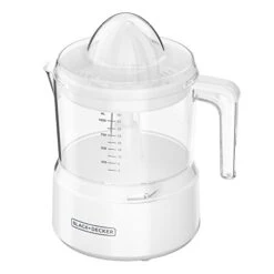 Black & Decker 32oz Citrus Juicer, White, CJ650W,Small