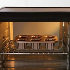 On-stick Canele Molds Baking Pans For Cupcakes, 6Cavities Muffin Pan For Oven Baking 8 On-stick Canele Molds Baking Pans For Cupcakes, 6Cavities Muffin Pan For Oven Baking -Wilton Shop 41ZXFwVc5pS