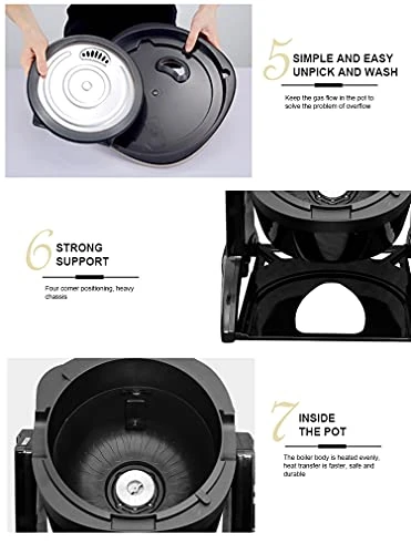 Automatic Intelligent Stirring Cooker Robot Chinese Auto 9L Capacity Induction Cooker For Restaurant Hotel 7 Automatic Intelligent Stirring Cooker Robot Chinese Auto 9L Capacity Induction Cooker For Restaurant Hotel - Image 5