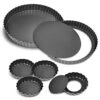 9 Inch And 4 Inch Tart Pan With Removable Bottom, 2 PCS 9 Inch Quiche Pan And 4 PCS 4 Inch Pie Pan, Non-Stick Baking Pan (Set Of 6) 1 9 Inch And 4 Inch Tart Pan With Removable Bottom, 2 PCS 9 Inch Quiche Pan And 4 PCS 4 Inch Pie Pan, Non-Stick Baking Pan (Set Of 6) -Wilton Shop 41a8cnAAX9S