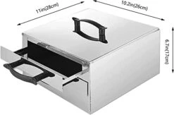 Roll Steamer Rice Roll Machine, 2-Layer Rice Noodles Steamer, Stainless Steel Chinese Changfen Steamer -Wilton Shop 41aDvg3dPGL