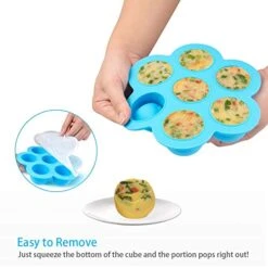 Ilicone Egg Bites Molds And Stackable Egg Steamer Rack - Fits 6qt & 8qt Pressure Cooker 7 Ilicone Egg Bites Molds And Stackable Egg Steamer Rack - Fits 6qt & 8qt Pressure Cooker -Wilton Shop 41aF4LGtENL